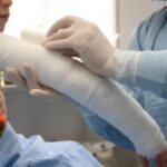 A woman reported excessive use of gunpowder in her neighborhood, and minutes later a flyer burned her