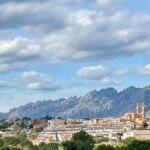 The city lies in the shadow of Montserrat where Rosalía grew up