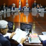 The Judicial Council 13 sent a short list of candidates for the position of judge to Javier Maile and he stood in the jury against Judge Gaston Salmin