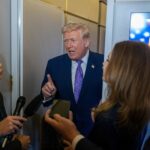 Trump invited the families of Sarah Beckstrom and Andrew Wolf, two members of the National Guard who were shot, to the White House.