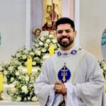 Who was the priest who disappeared and found dead in the parish house