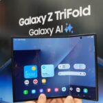 Samsung presents the first three-part foldable cell phone | Companies