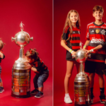 Nice moment! Children of Flamengo players train with the Season Cup and delight the fans