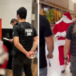 Santa Claus is arrested in a shopping mall accused of raping a vulnerable person in Santa Catarina