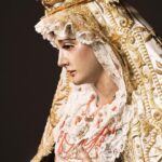 The Virgin of Carmen was removed from the cult to be restored by Laura Perez