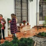 The patio garden of the birthplace of Julio Romero de Torres opens its doors at Christmas with free entry and live painting
