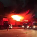 Fire strikes Cesa do Rio de Janeiro and causes devastation