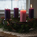 How many candles are in an advent wreath?