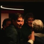 Haro, Catalan and the captains celebrated the derby win with the players in the locker room