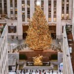 On what channel can you watch the lighting of the Christmas tree at Rockefeller Center live today, December 3, 2025?