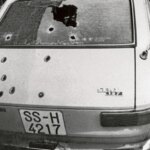 The joy of being freed with bloodstained hands