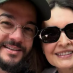 Fatima Bernardes and Tulio Gadelha participate together in the “Silvio Santos Program”