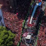 Flamengo celebrations in Rio de Janeiro: half a million fans, looting and injuries