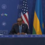 The presidents of the Democratic Republic of Congo and Rwanda sign an agreement with Trump to end the “bloodshed”