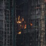 Contractors used unsafe safety nets at the apartment complex, according to authorities