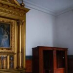 The painting of the Virgin from the Jesuit Church in Seville relates to Rome and San Francisco de Borja