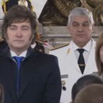 Javier Miley led the operation to hand over Sable to the security forces together with Patricia Bullrich