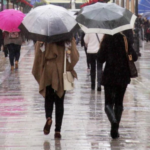 Cloudy skies and rain in several areas of the region