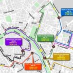 Streets were closed and EMT lines were suppressed for the Valencia Marathon on Sunday, December 7th