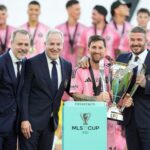 How many titles has Messi won after becoming MLS champion with Inter Miami?