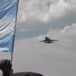 The first F16s that Javier Maile will present on Saturday have already landed in Rio Cuarto