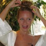 Just a few hours before her big wedding to Nicolás Cabré, Rocío Pardo attended her bachelorette party with her friends