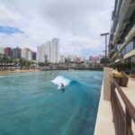 Discover the surf pool at the luxury club opening on Thursday in Sao Paulo
