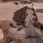 Greek village submerged after being hit by strong storm